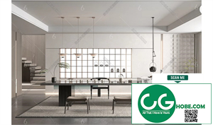 Tea Room 98 3D Model